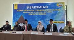 UI Lebur SIL dan SKSG Jadi Sekolah Pascasarjana Pembangunan Berkelanjutan, Ini Alasannya