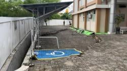 Puskesmas Jatirogo Tuban Rusak Diterjang Hujan Deras, Pagar Roboh dan Bangunan Retak