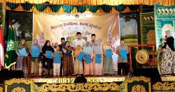 Pagelaran Festival Kerukunan Umat, BAZNAS Jepara Santuni 100 Anak Yatim dan Dhuafa