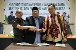 Kemenag dan Kejari Karawang Resmi Jalin Kerjasama Sertifikasi dan Pengamanan Tanah Wakaf