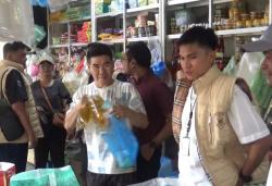 Sidak Pasar Satgas Pangan Tanjungpinang Temukan Beras Premium Dijual di Atas HET