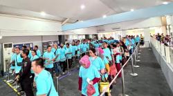 90 PMI Bermasalah Dideportasi dari Malaysia Melalui Riau, Ada yang Hamil