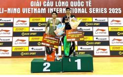 Kalahkan Adik, Putra Kelahiran Pekanbaru Juara Vietnam International Series 2025