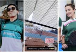 Detik-detik Desta dan Tasya Farasya Selamatkan Diri saat Atap Lapangan Padel Roboh