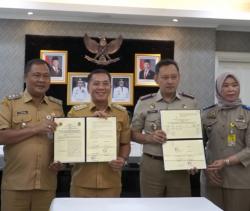 Pemkab Karawang dan BPN Teken MoU Percepatan Sertipikasi Aset Daerah
