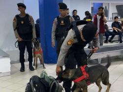 Polda Kepri Turunkan K9 di Pelabuhan Internasional Batam, Buru Penyelundup Narkoba
