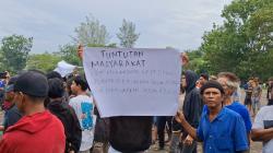 Tuntut Plasma dan Tambang di Perusahaan Sawit, Ratusan Warga Datangi Kantor Bupati