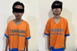 Dua Pemuda Surabaya Curi Elpiji di Krian, Belum Sempat Kabur Sudah Dibekuk Polisi