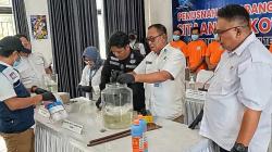 BNNP Kalteng Musnahkan 486,43 Sabu dan 78 Butir Ekstasi, Hasil Operasi di Lima Wilayah