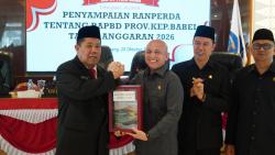 Gubernur Hidayat Arsani Serahkan Raperda APBD 2026, Tegaskan Setiap Rupiah Harus untuk Rakyat