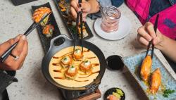 Pecinta Kuliner Jepang Wajib Coba! Konsep 3 in 1 Grill, Shabu dan Sushi Kini Hadir di Bandung