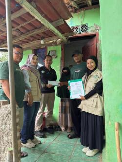 Tak Lagi Takut Hujan Datang, Warga Pulorida Kota Cilegon Kini Punya Rumah Layak