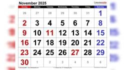 November 2025 Tanpa Tanggal Merah di Hari Kerja, Momen Ideal untuk Genjot Produktivitas