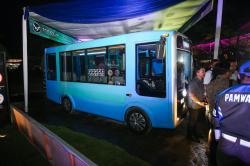 Pemkot Mulai Diuji Coba Angkot Listrik di Rute Gunung Batu–Stasiun Bandung