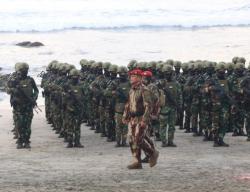 Momen Sakral Penyematan Brevet Komando Angkatan-111 di Nusakambangan, Lahirnya Prajurit Baret Merah