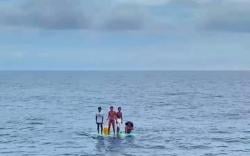 Kapal Tenggelam di Samarinda, Lima ABK Ditemukan Selamat Terombang-Ambing di Laut, Tiga Masih Hilang