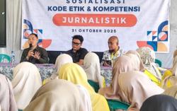PGRI Jatinagara Bekali Guru Kode Etik dan Kompetensi Jurnalistik, Biar Tahu Wartawan Asli dan Asal!