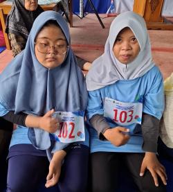 Dua Siswi Down Syndrome Asal Karawang Raih Emas di Piala Gubernur Jabar 2025
