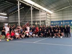 Unsika dan UNY Gelar Pertandingan Tenis Persahabatan di Karawang