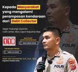 Wong Cerbon Lapor Kapolres Bae! Jika Alami Intimidasi Depkolektor di Jalanan