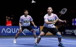 Tumbangkan Anak Asuh Herry IP, Sabar/Reza Melaju ke Final Hylo Open 2025