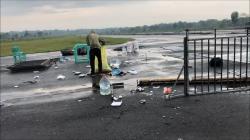 Hujan dan Angin Robohkan Puluhan Tenda di Event Balap Mobil di Gunungkidul