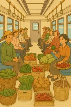 Kuatkan Sektor Ekonomi! KAI Merak-Rangkas Siapkan Gerbong Khusus untuk Petani dan Pedagang