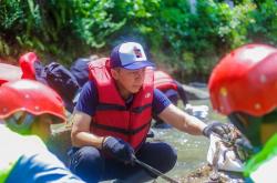 Aksi Bebersih Sungai Ciliwunng, Komitmen Pemkot Bogor Jaga Kelestarian Lingkungan