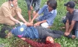 Brutal! ODGJ Mengamuk, Kakak Tewas Dibacok, Tiga Warga Luka Parah