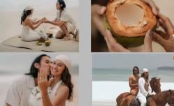 Romansa di Pantai Nihi Sumba: Cincin, Kelapa, dan Cinta Sean–Hana Menyatu