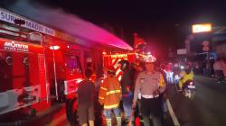 Kebakaran Hebat Landa Bengkel Vulkanisir Ban Madju Purworejo