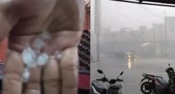 Bojonegoro Diguyur Hujan Es, Warga Heboh Berhamburan Keluar Rumah!