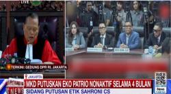 BREAKING NEWS: Ahmad Sahroni Kena Sanksi Terberat MKD, Uya Kuya dan Adies Kadir Aktif Kembali