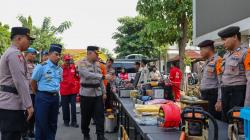 Hadapi Cuaca Ekstrem di Jombang,  AKBP Ardi  Cek Kesiapan Personel dan Peralatan Tanggap Bencana