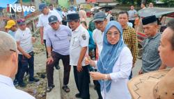 Bupati Gowa Turun Tangan, Banjir Jalan Swadaya Disebabkan Bangunan Tutupi Drainase