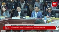 MKD Jatuhkan Sanksi Etik ke Tiga Anggota DPR, Sahroni Terberat Enam Bulan Nonaktif