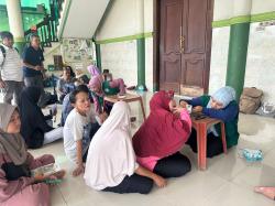 Layanan Kesehatan Gratis, Korban Terdampak Banjir di Kelurahan Terboyo Wetan Semarang