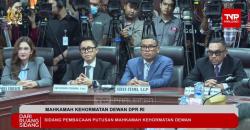 Langgar Etik, MKD: Ahmad Sahroni, Nafa Urbach, dan Eko Patrio Resmi Dihukum Nonaktif Anggota DPR RI