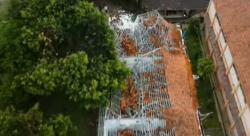 Miris! Atap Ruang Kelas SMKN 1 Gunung Putri Ambruk, 42 Siswa Jadi Korban