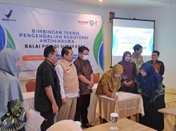 Perkuat Peran Apoteker, BPOM Surakarta Gelar Bimtek Strategi Pengendalian Resistensi Antimikroba