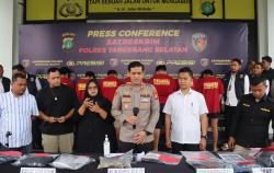 Polisi Bongkar Narkoba di Dalam Kerangka Vespa, Oknum ASN Tangerang Ikut Ditangkap!