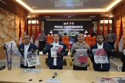 Polda Banten Bongkar Jaringan Curanmor Spesialis Losbak, 6 Pelaku Ditangkap