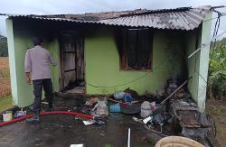 Korsleting Listrik Rumah di Bantul Terbakar