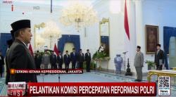 BREAKING NEWS Prabowo Lantik Komite Reformasi Polri Diisi 10 Tokoh, Berikut Nama-Nama Mereka