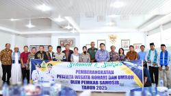 Pemkab Samosir Berangkatkan Tujuh Tokoh Agama Ibadah ke Yerusalem dan Umroh ke Mekkah