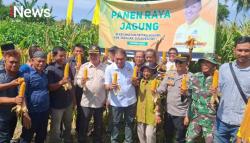 Lukman B Kady Hadiri Panen Raya Jagung di Takalar, Serahkan Bantuan untuk Petani
