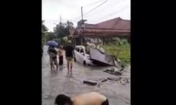 Cuaca Ekstrem Terjang Cilegon: 3 Kelurahan Terendam, Pagar Beton Roboh Timpa Mobil