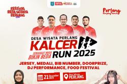 Nikmati Nuansa Pedesaan, Desa Wisata Perlang Bangka Tengah Gelar Kalcer Run 2025