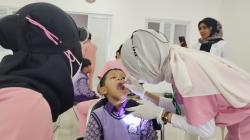 Mulut dan Gigi Sebagai Gerbang Kesehatan, Ratusan Santri Ponpes Wali Barokah Jalani Pemeriksaan Gigi
