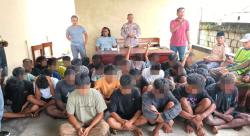 Sat Resnarkoba Polres Keerom Bina 32 Warga Pengguna Ganja, Tekan Penyalahgunaan Narkotika di Skanto